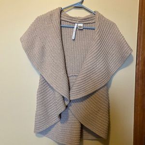 Leo and Nicole tan shrug size Medium